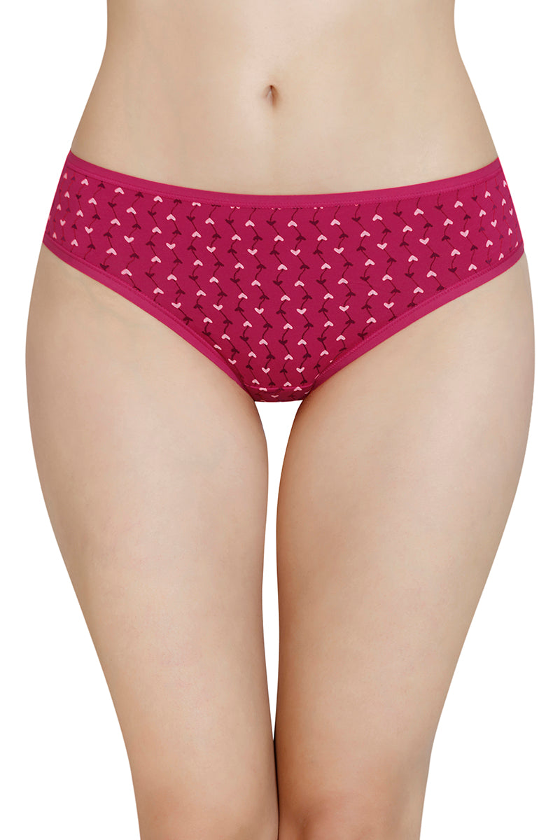 Printed Low Rise Bikini Panty (Pack of 3) - Image 2 of 10