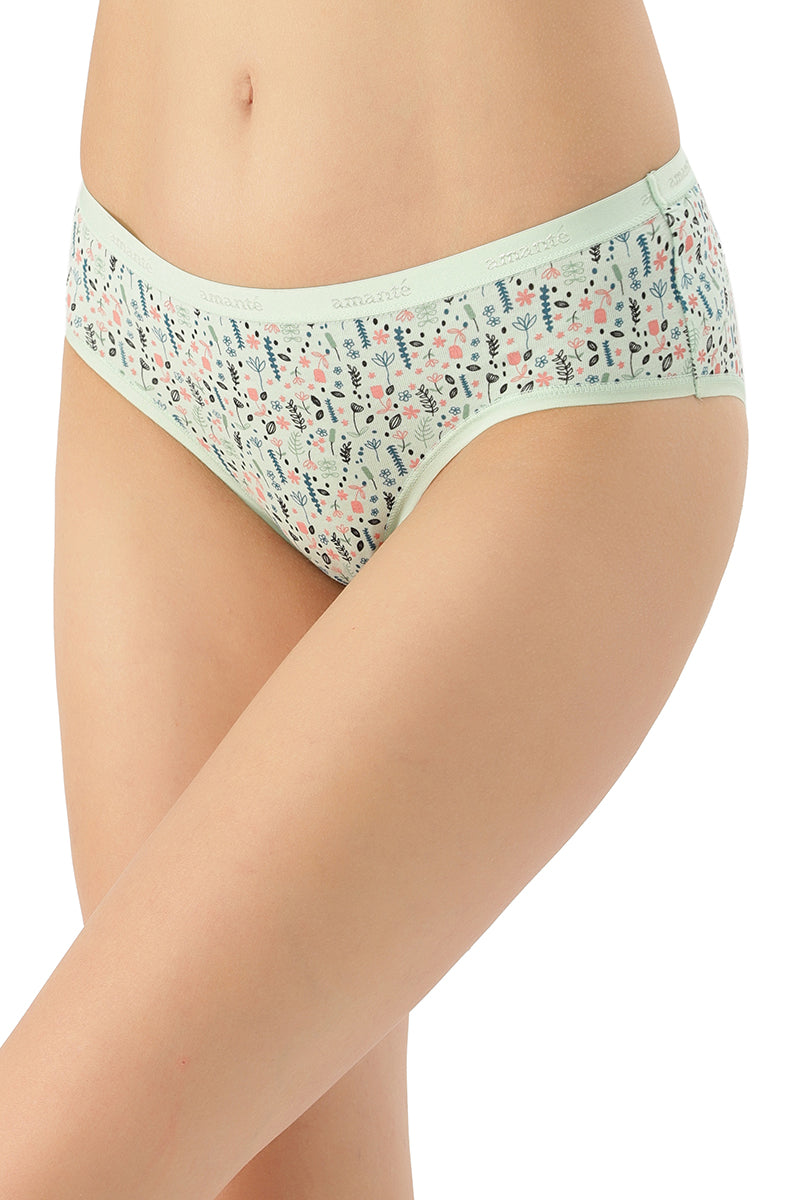 Printed Low Rise Hipster (Pack of 3) - Image 4 of 7