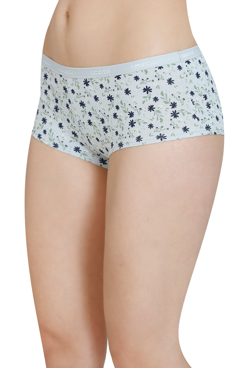 Printed Low Rise Boyshort (Pack of 2) - Image 3 of 7
