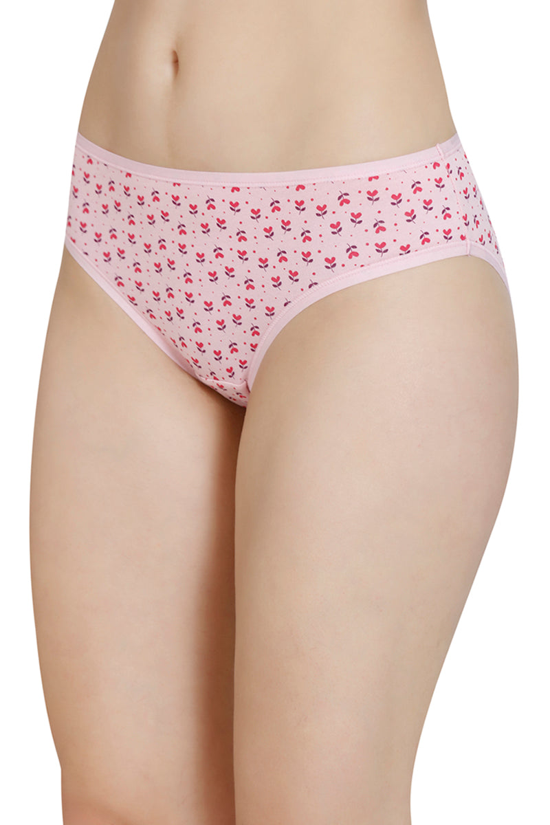 Printed Low Rise Bikini Panty (Pack of 3) - Image 6 of 10