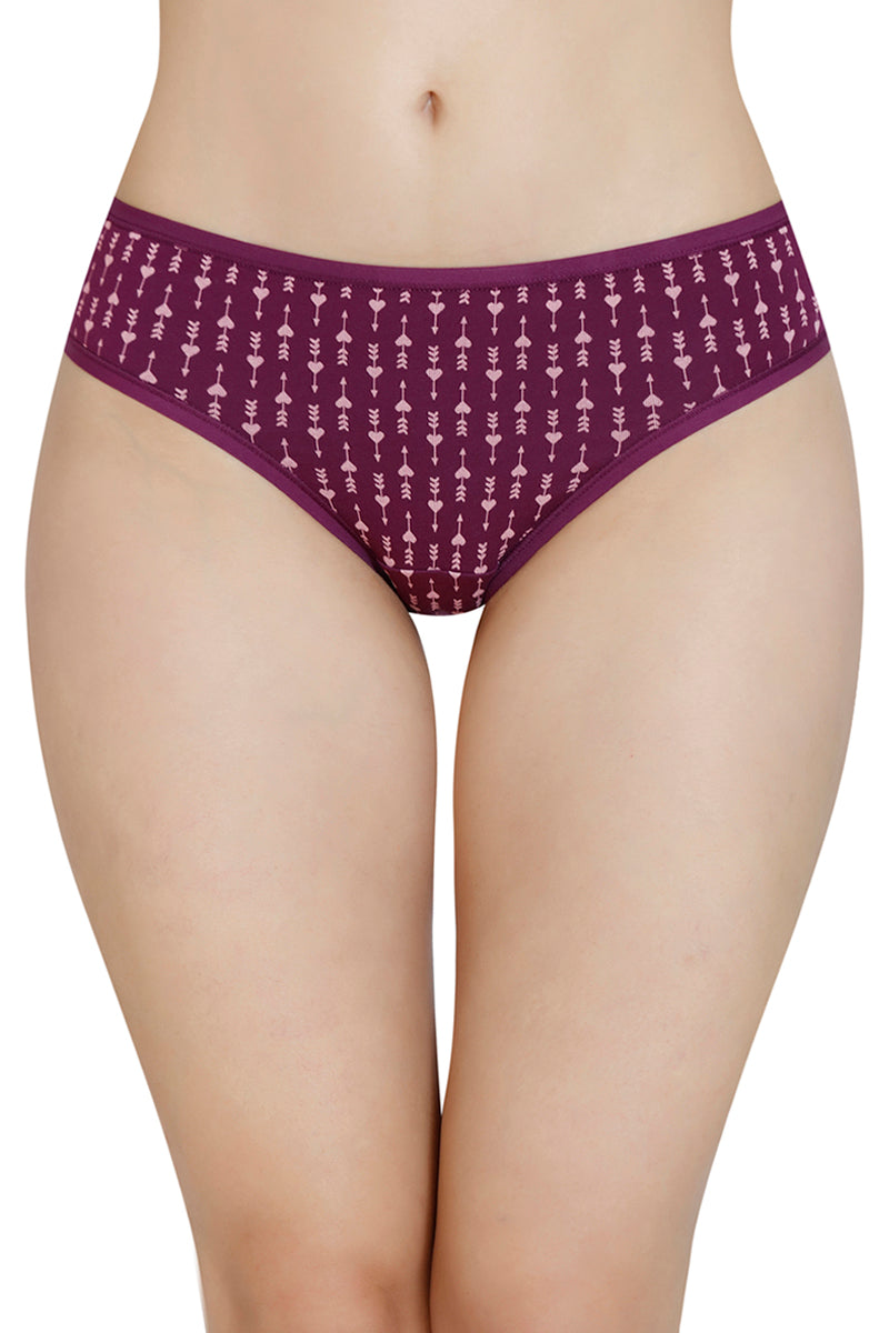 Printed Low Rise Bikini Panty (Pack of 3) - Image 8 of 10
