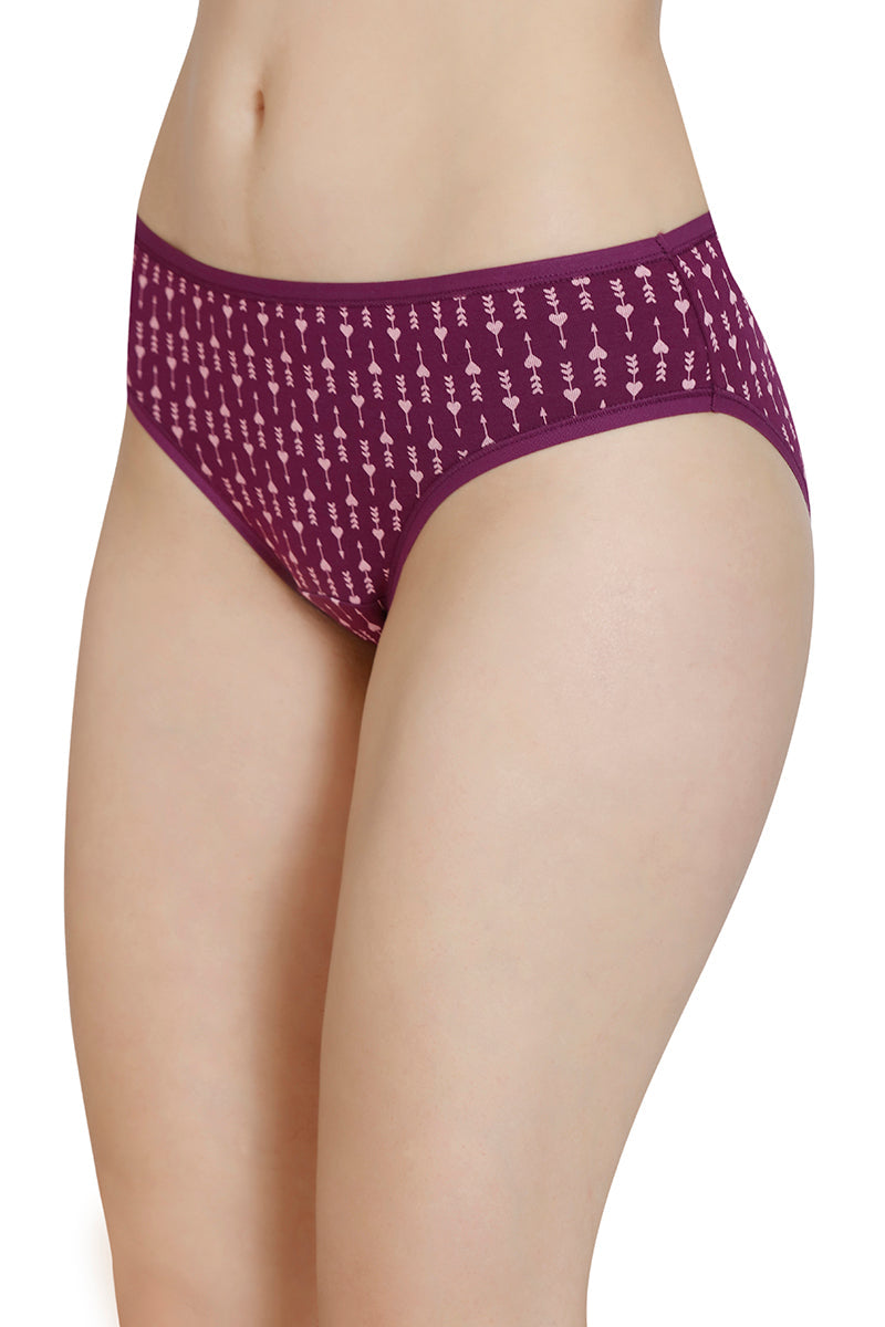 Printed Low Rise Bikini Panty (Pack of 3) - Image 9 of 10