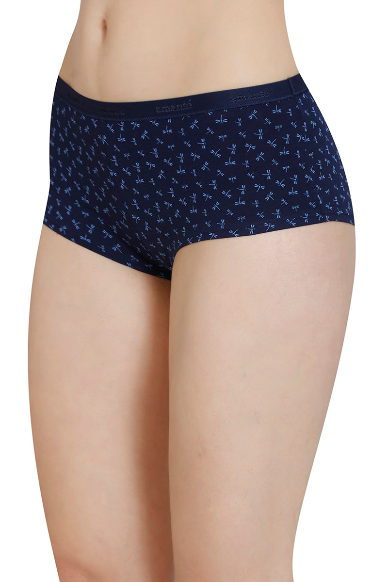 Printed Low Rise Boyshort (Pack of 2) - Image 6 of 7