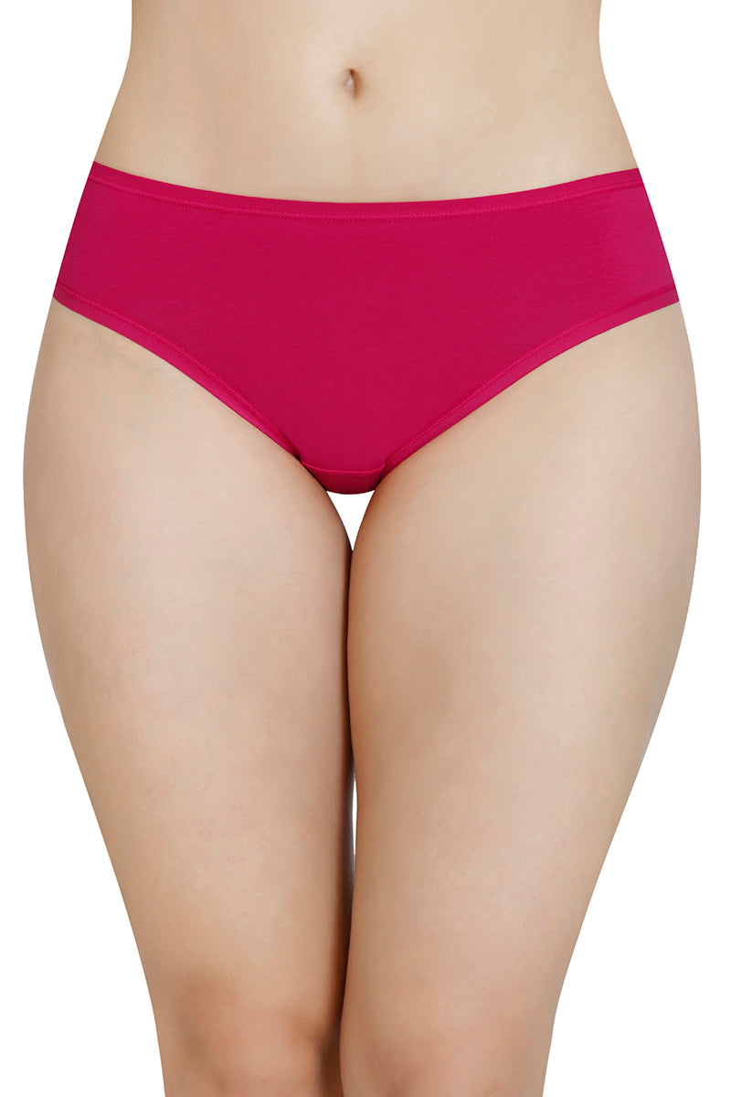 Solid Low Rise Bikini Panty (Pack of 3) - Image 2 of 10