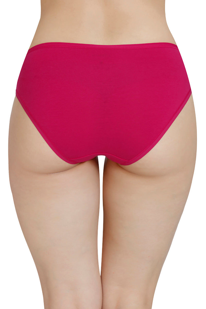 Solid Low Rise Bikini Panty (Pack of 3) - Image 4 of 10