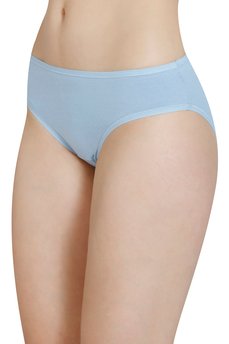 Solid Low Rise Bikini Panty (Pack of 3) - Image 9 of 10