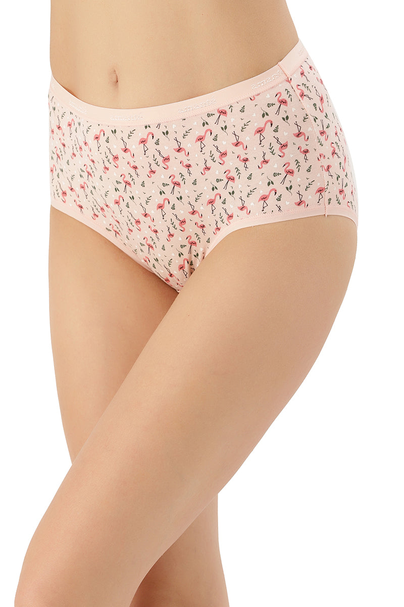 Printed Full Brief Panty (Pack of 3)