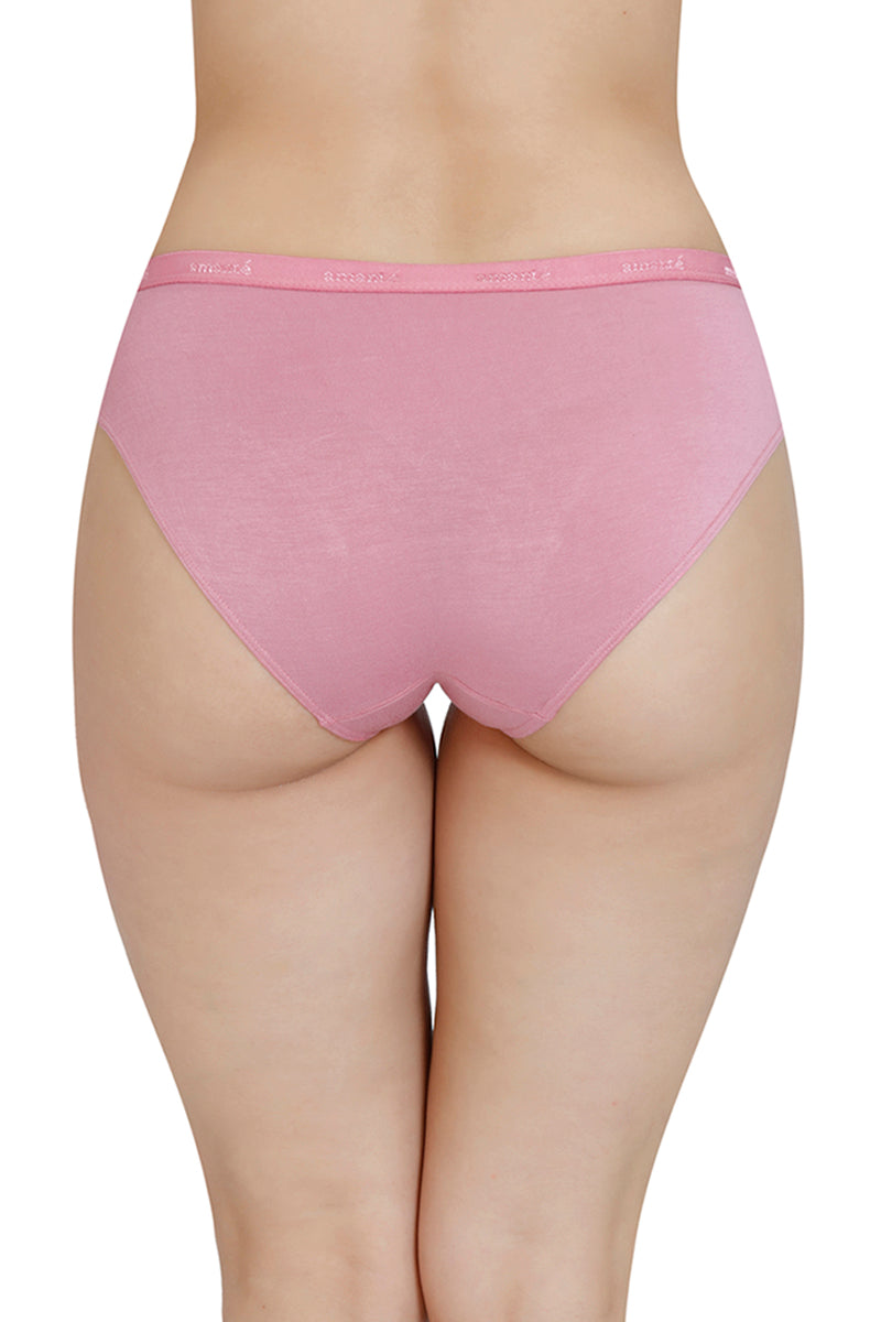 Solid Mid Rise Modal Bikini Panty - Image 4 of 4