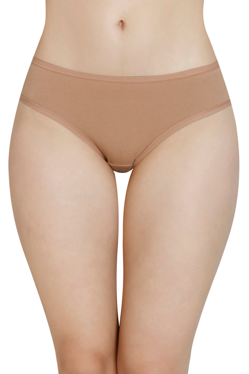 Solid Low Rise Bikini Panty (Pack of 3) - Image 2 of 10