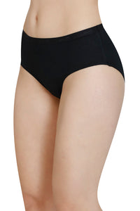 Solid Mid Rise Modal Hipster Panty (Pack of 2) thumbnail 3