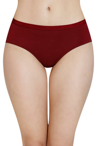 Solid Mid Rise Modal Hipster Panty (Pack of 2) thumbnail 5