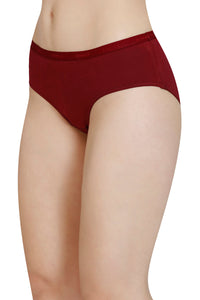 Solid Mid Rise Modal Hipster Panty (Pack of 2) thumbnail 6