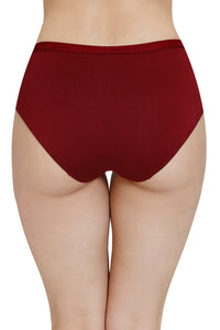 Solid Mid Rise Modal Hipster Panty (Pack of 2) thumbnail 7