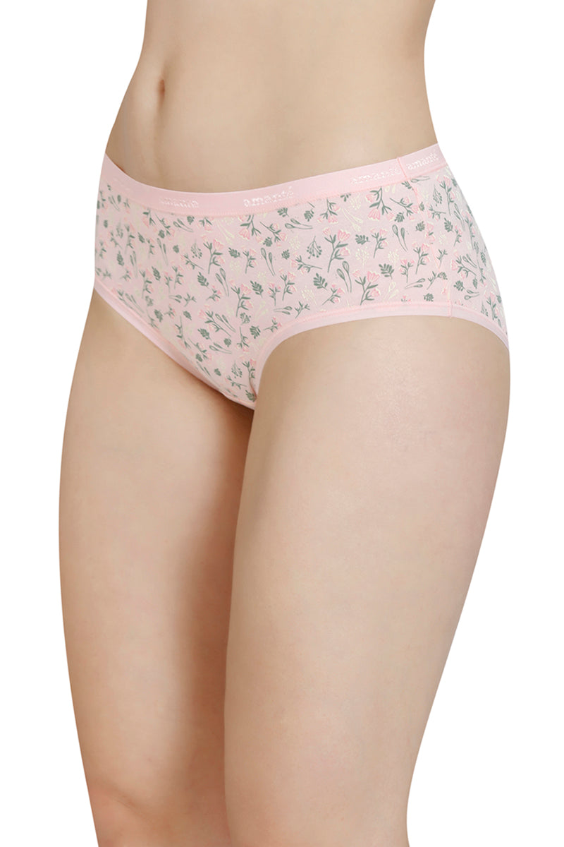 Printed Mid Rise Hipster Panty (Pack of 3) - Image 9 of 10