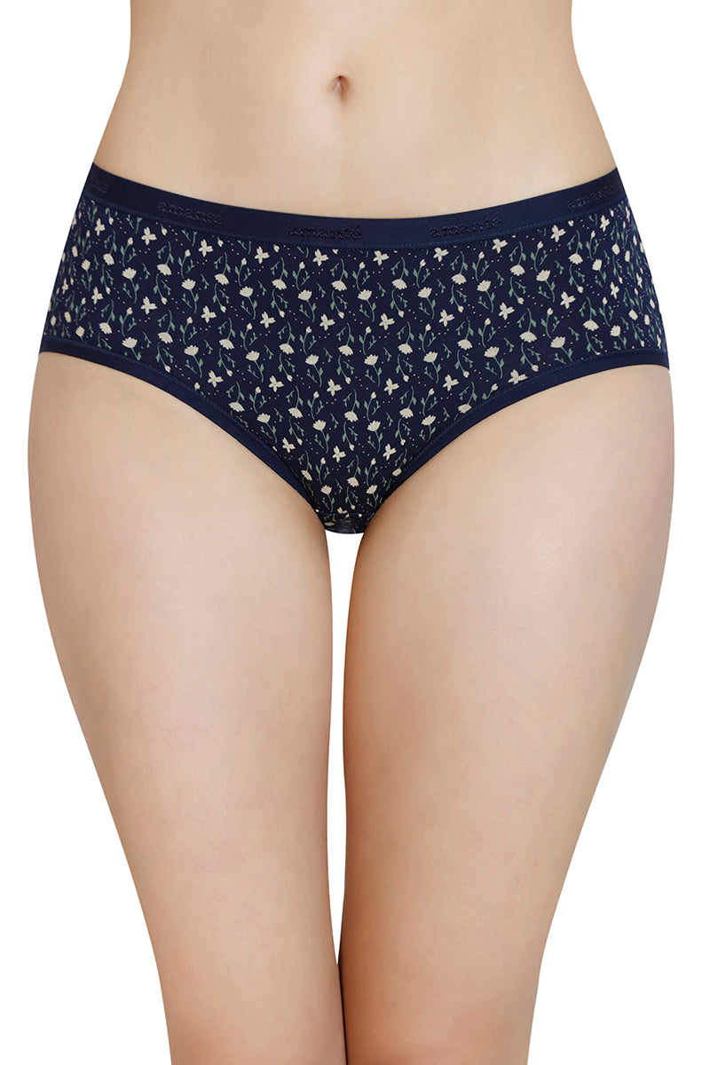 Printed Mid Rise Hipster Panty (Pack of 3) - Image 2 of 10