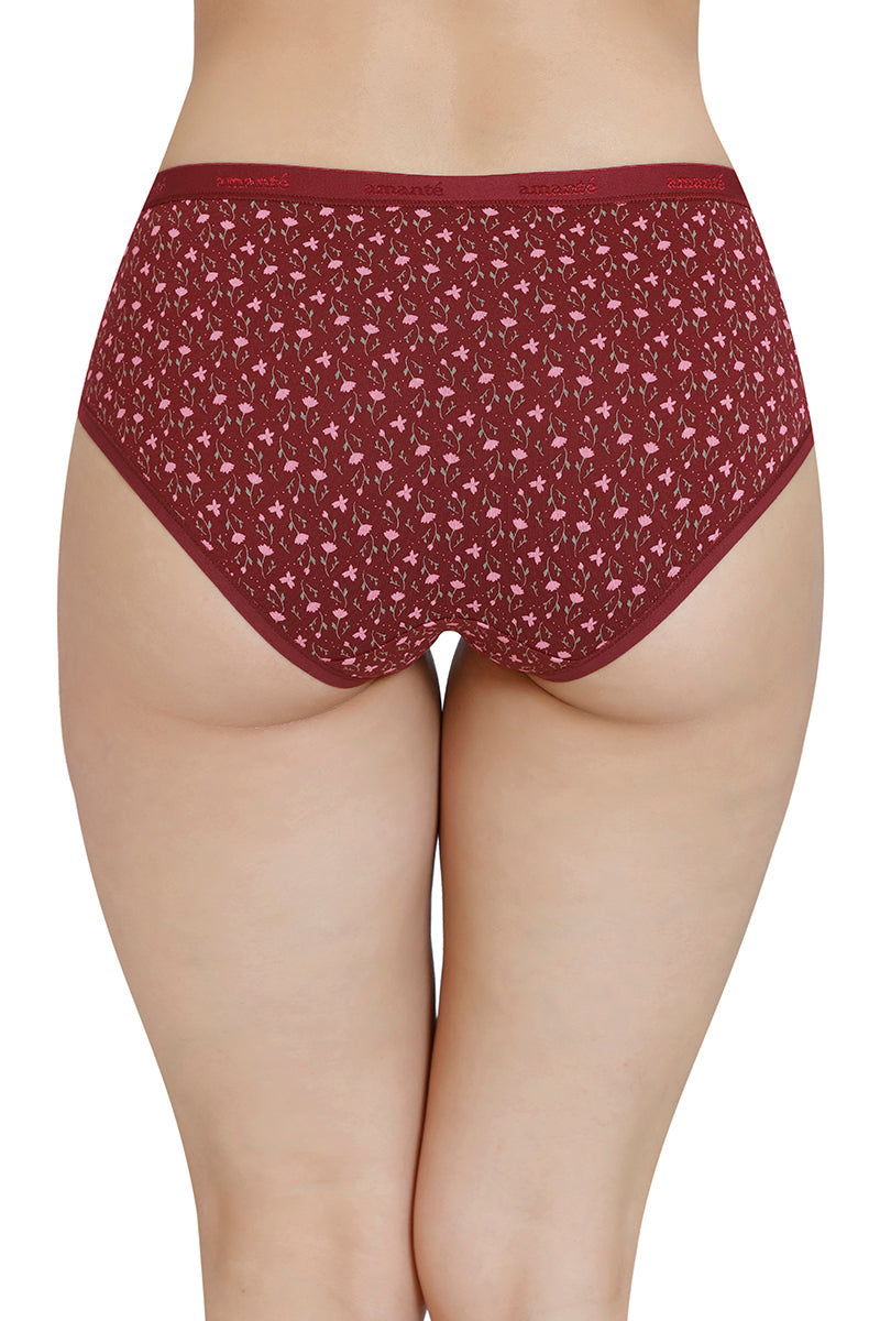 Printed Mid Rise Hipster Panty (Pack of 3) - Image 10 of 10