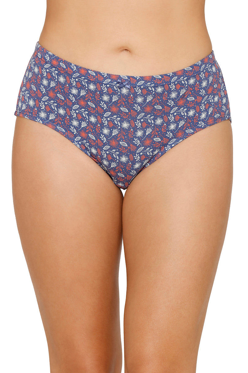 Inner Elastic Printed Mid Rise Hipster Panty (Pack of 3) - Image 4 of 7