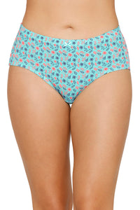 Inner Elastic Printed Mid Rise Hipster Panty (Pack of 3) thumbnail 2