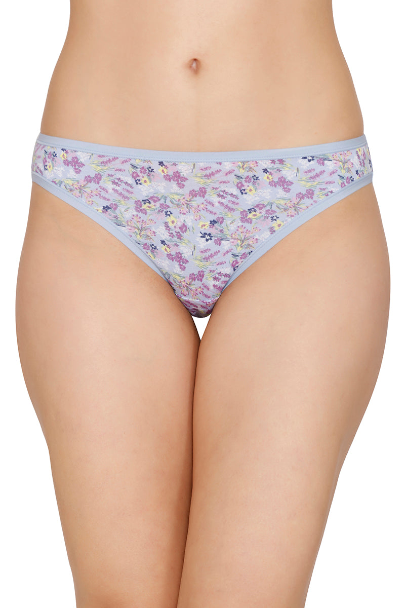 Assorted Low Rise Bikini Panty (Pack of 3) - Floral Garden Op2-3
