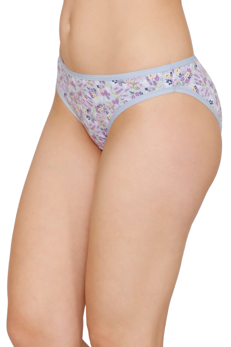 Assorted Low Rise Bikini Panty (Pack of 5) - Floral Garden Op2-5 - Image 3 of 9