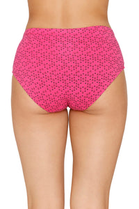 Inner Elastic Printed Mid Rise Hipster Panty (Pack of 3) thumbnail 7