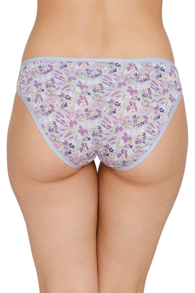 Assorted Low Rise Bikini Panty (Pack of 5) - Floral Garden Op2-5