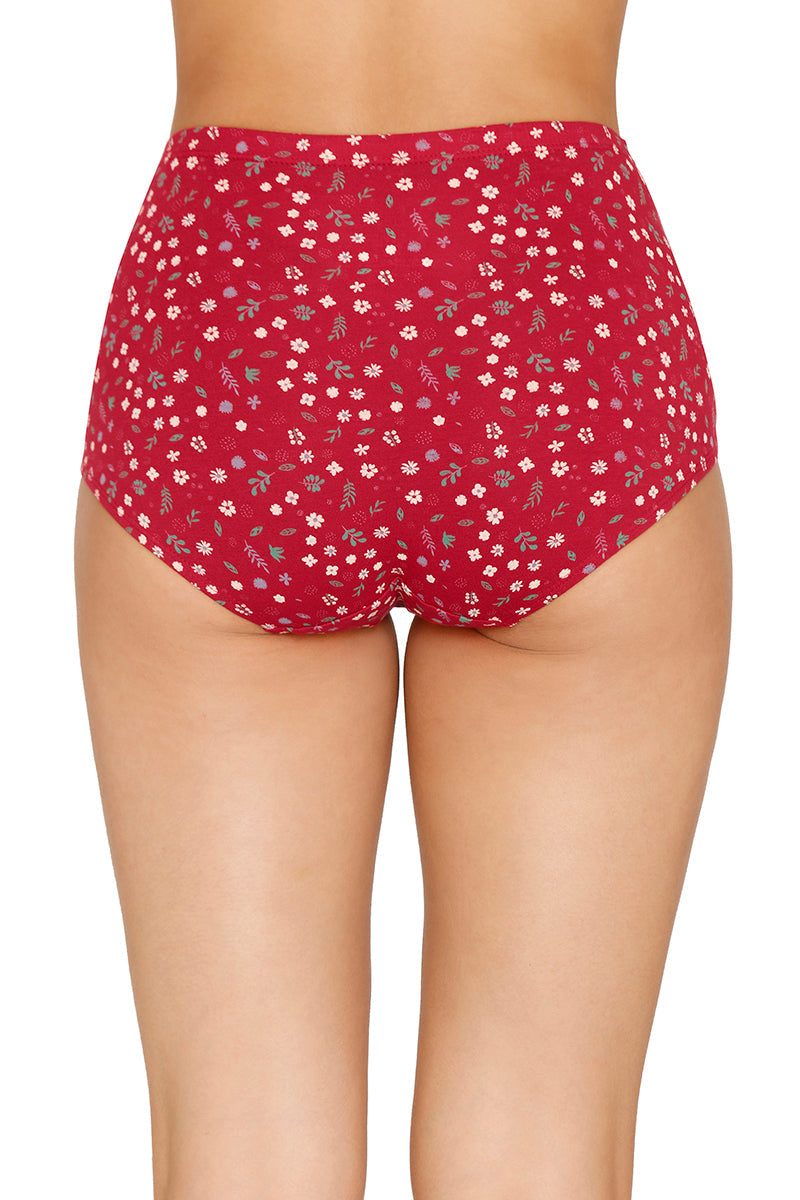 Inner Elastic Printed Mid Rise Full Briefs (Pack of 3) - Image 3 of 6