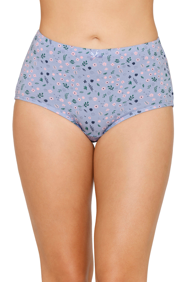 Inner Elastic Printed Mid Rise Full Briefs (Pack of 3) - Image 4 of 7