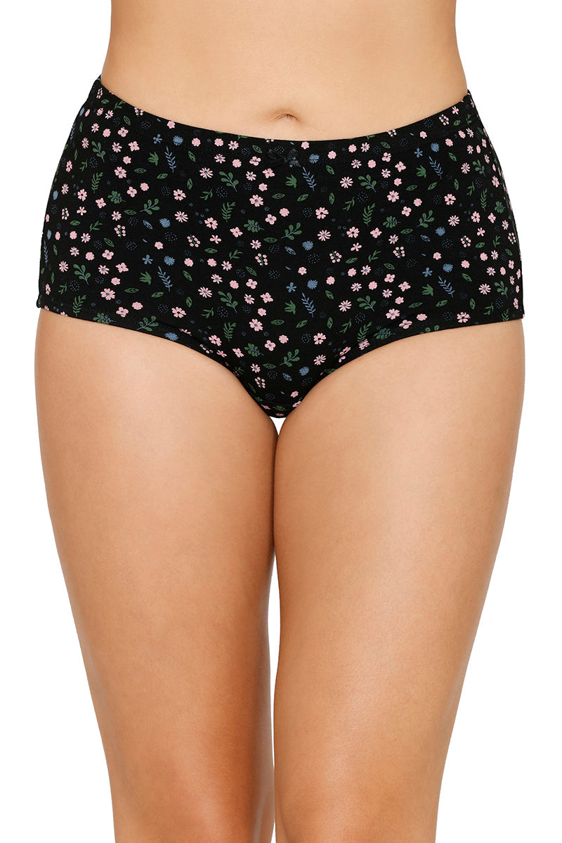 Inner Elastic Printed Mid Rise Full Briefs (Pack of 3) - Image 6 of 6