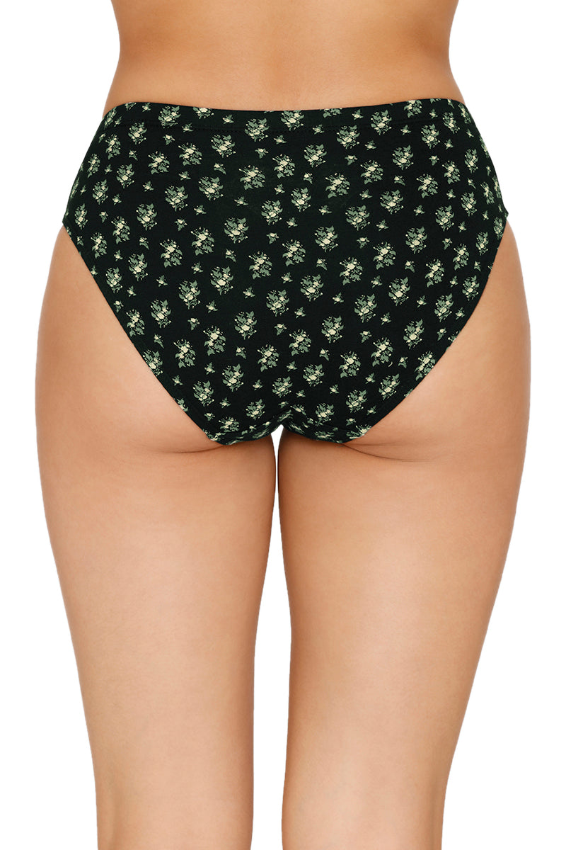 Inner Elastic Printed Mid Rise Bikini Panty (Pack of 3) - Image 5 of 7
