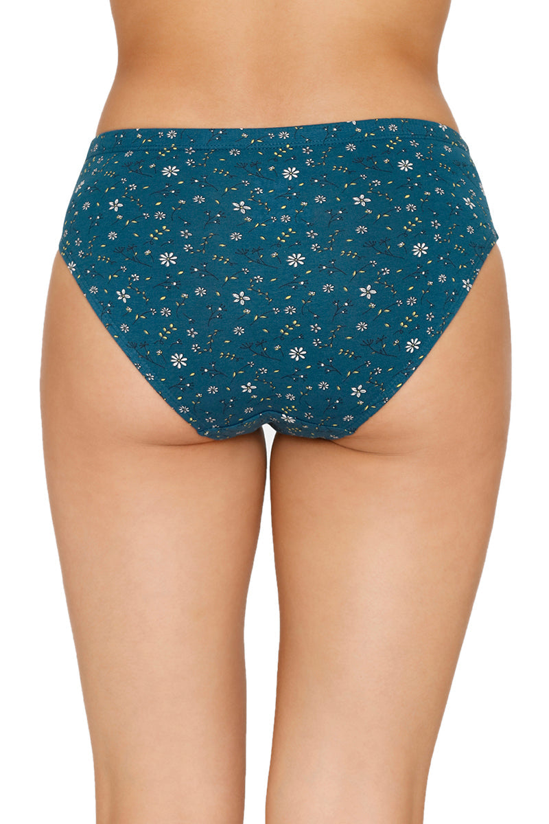 Inner Elastic Printed Mid Rise Bikini Panty (Pack of 3) - Image 7 of 7