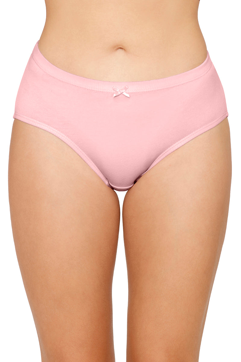 Inner Elastic Solid Mid Rise Hipster Panty (Pack of 3) - Image 6 of 8