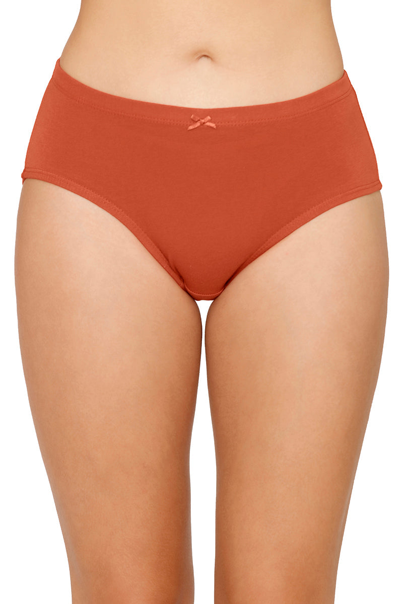 Inner Elastic Solid Mid Rise Hipster Panty (Pack of 3) - Image 6 of 7