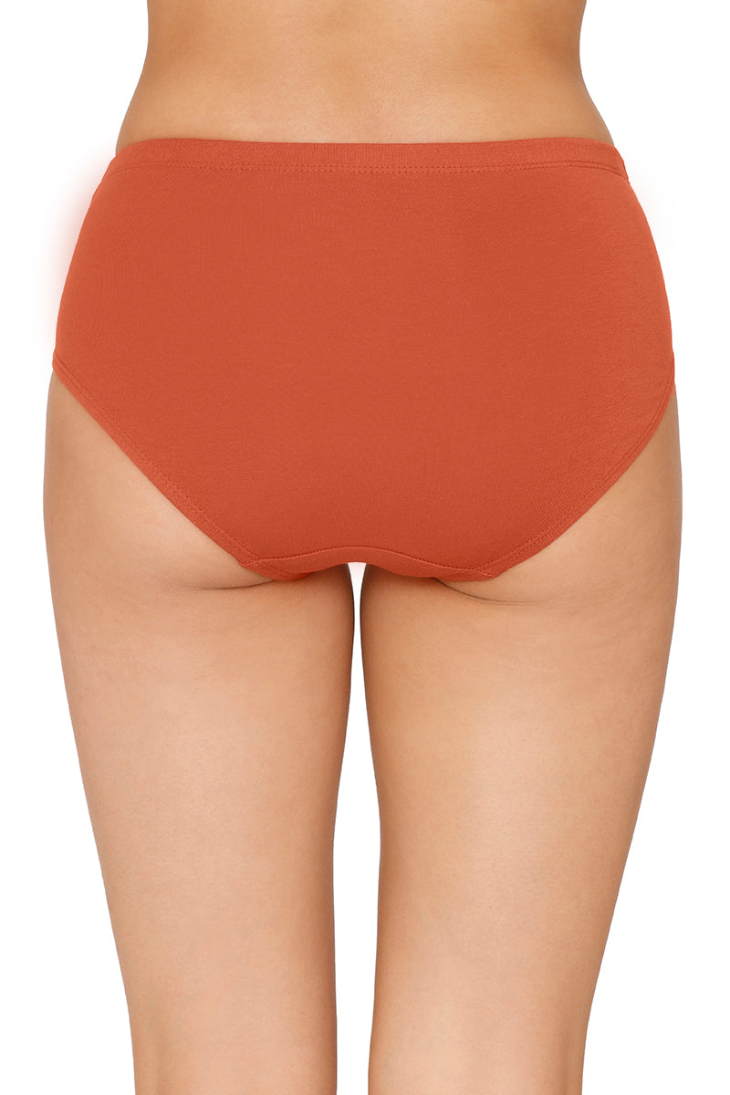 Inner Elastic Solid Mid Rise Hipster Panty (Pack of 3)