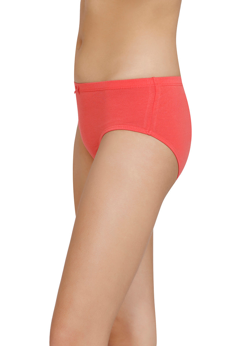 Inner Elastic Solid Mid Rise Hipster Panty (Pack of 3) - Image 3 of 8