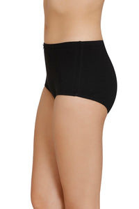 Inner Elastic Solid High Rise Full Briefs Panty (Pack of 3) thumbnail 3
