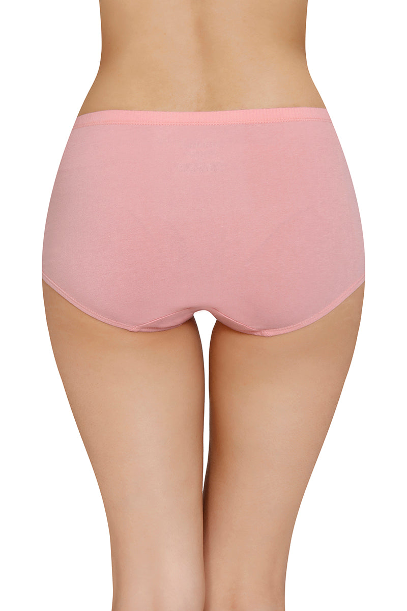 Inner Elastic Solid High Rise Full Briefs Panty (Pack of 3) - Image 6 of 8