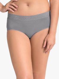 Ultimo Midi with Lace Trim (Pack of 3) - Trdwind-Blk-Cpink thumbnail 2