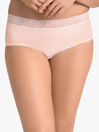 Ultimo Midi with Lace Trim (Pack of 3) - Trdwind-Blk-Cpink thumbnail 4