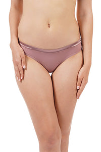 Satin Edge Bikini Panty - Antique Rose thumbnail 1