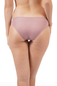 Satin Edge Bikini Panty - Antique Rose thumbnail 3