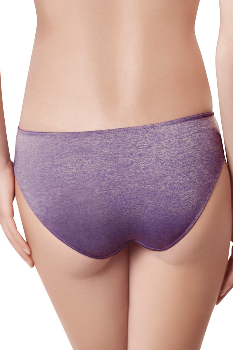 Low-Rise Bikini Panty - Royal Purple-Ash
