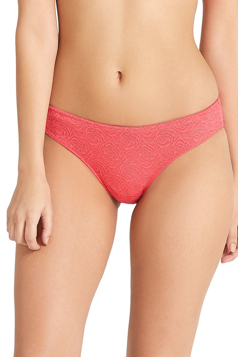 Low-Rise Bikini Panty - Rouge RedColor