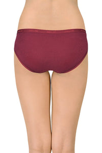 Solid Low Rise Bikini (Pack of 3) thumbnail 2