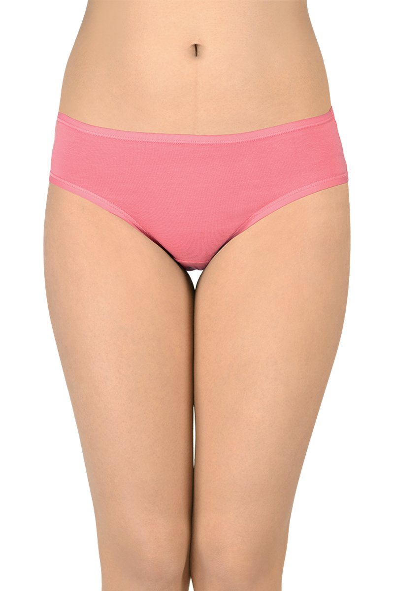 Solid Low Rise Bikini (Pack of 3) - Image 2 of 4