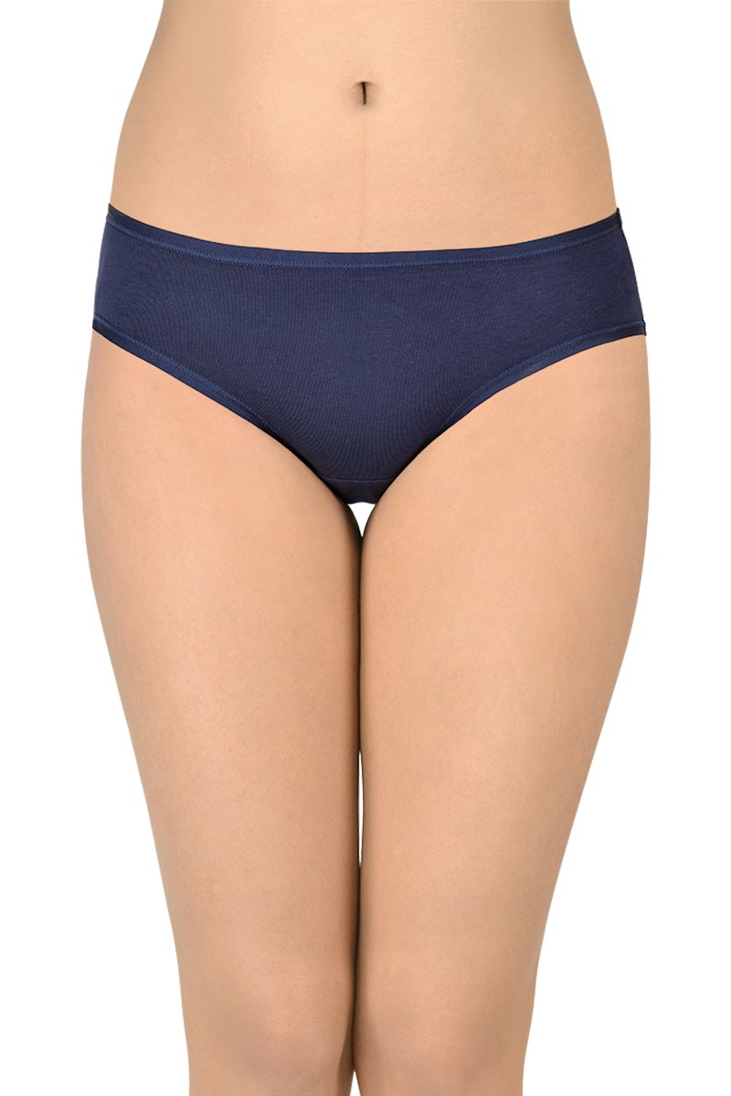 Solid Low Rise Bikini (Pack of 3) - Image 3 of 4