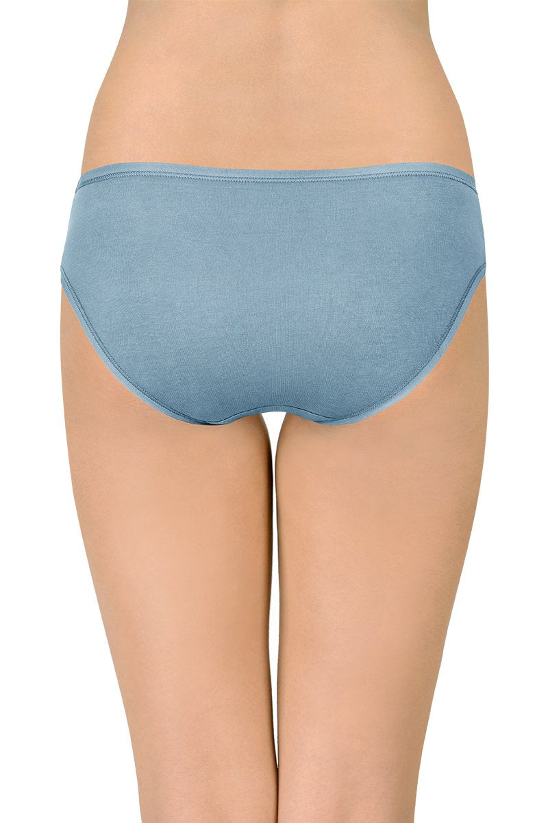 Solid Low Rise Bikini (Pack of 3)