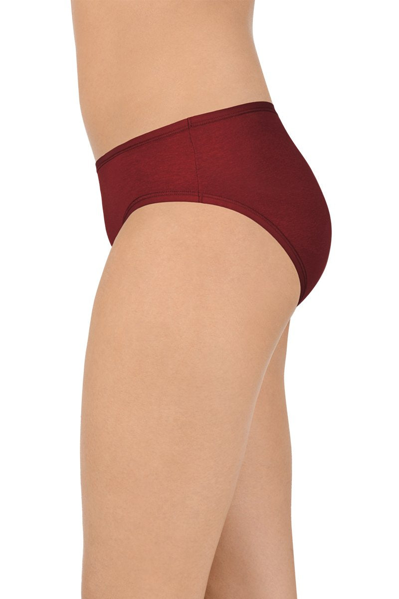 Solid Low Rise Bikini (Pack of 3)