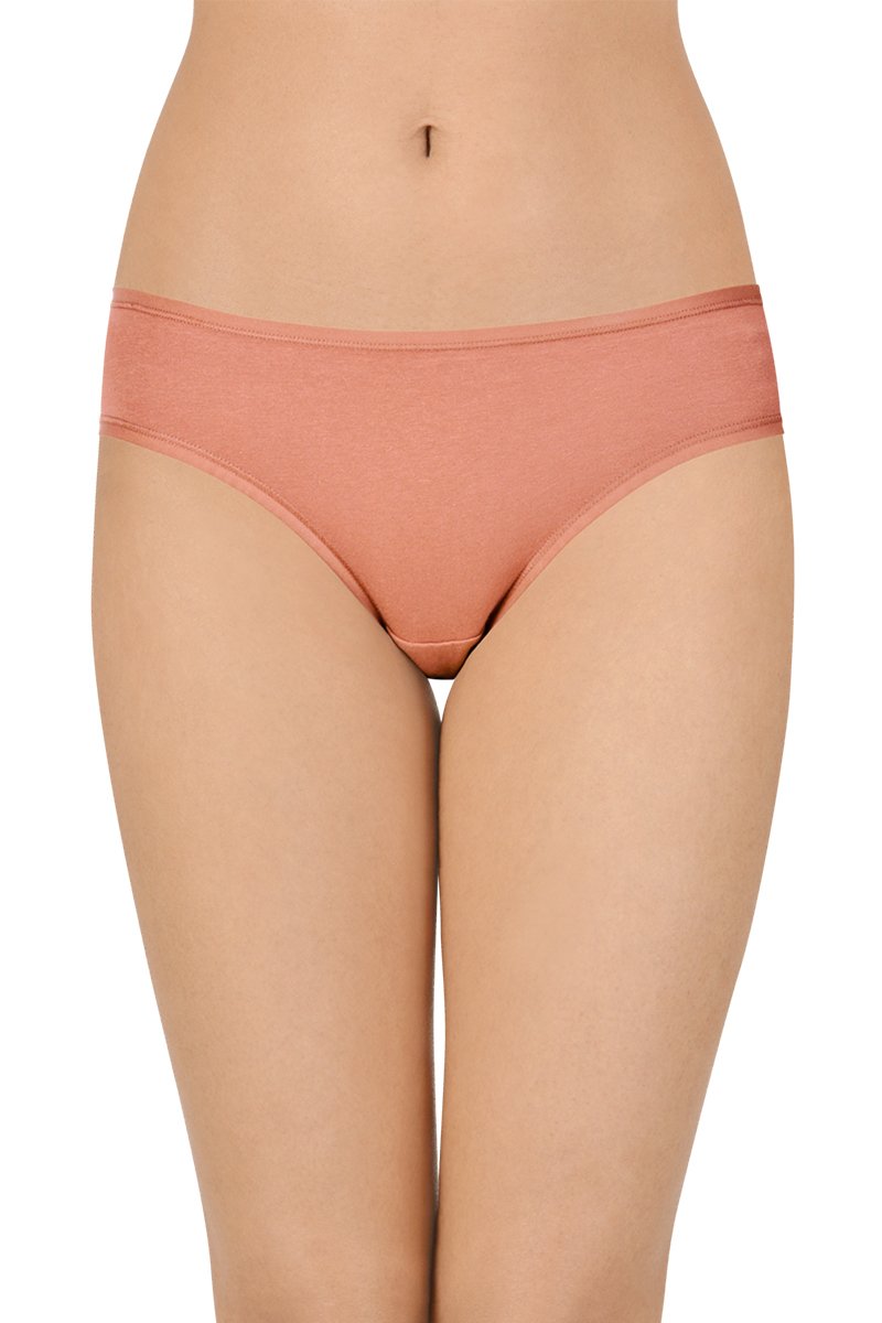 Solid Low Rise Bikini (Pack of 3)