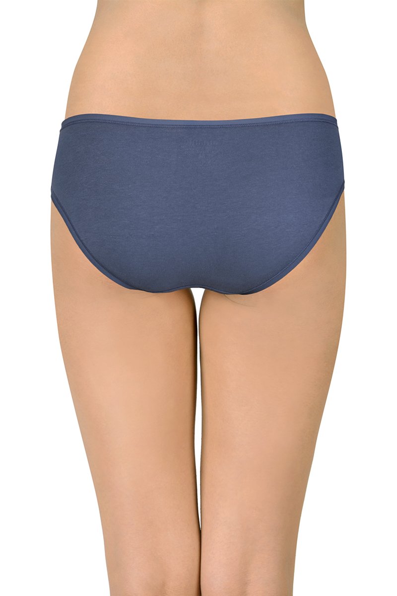 Solid Low Rise Bikini (Pack of 3)